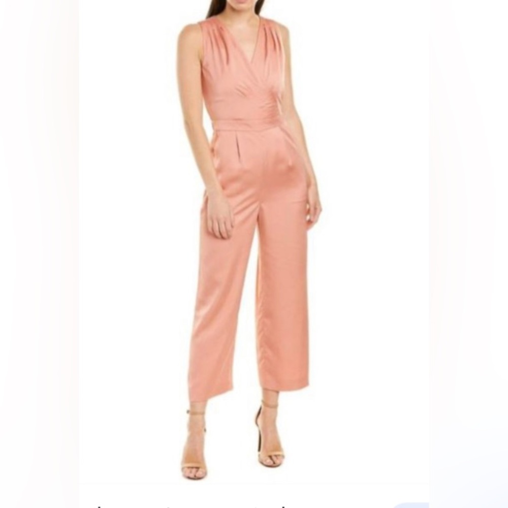 J crew Women’s satin jumpsuit. NWT.